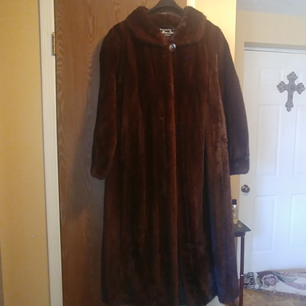 Mahogany Mink Coat